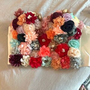 Floral Multicolor Crop Top